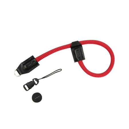 Foto&Tech Climbing Rope Camera Wrist Strap Quick Release Made in USA Compatible with Sony A6600 A6500 A6400 A6000 A6300 A6100 A5100 A5000 RX1 R RX1 R II RX10 RX10 II RX10 III RX10 IV (34cm Red)