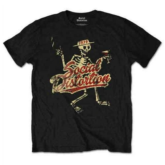 T-Shirt Unisexe à Distorsion Sociale Vintage 1979