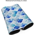 thumbnail image 4 of Gaming Mouse Pad Large Desk Mat,Desk Pad Extended Keyboard Pad,Anti-Slip Rubber Base Mouse Pad for Women Girls Work,Game,Office,Home 35.4"X15.7",Moroccan Style, 4 of 6