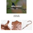 thumbnail image 5 of Hanging Bird Bath Hanging Bird Feeder Metal Bird Baths for Ourdoors Hanging Tray Bird Bath Tray or Bird Water B, 5 of 5
