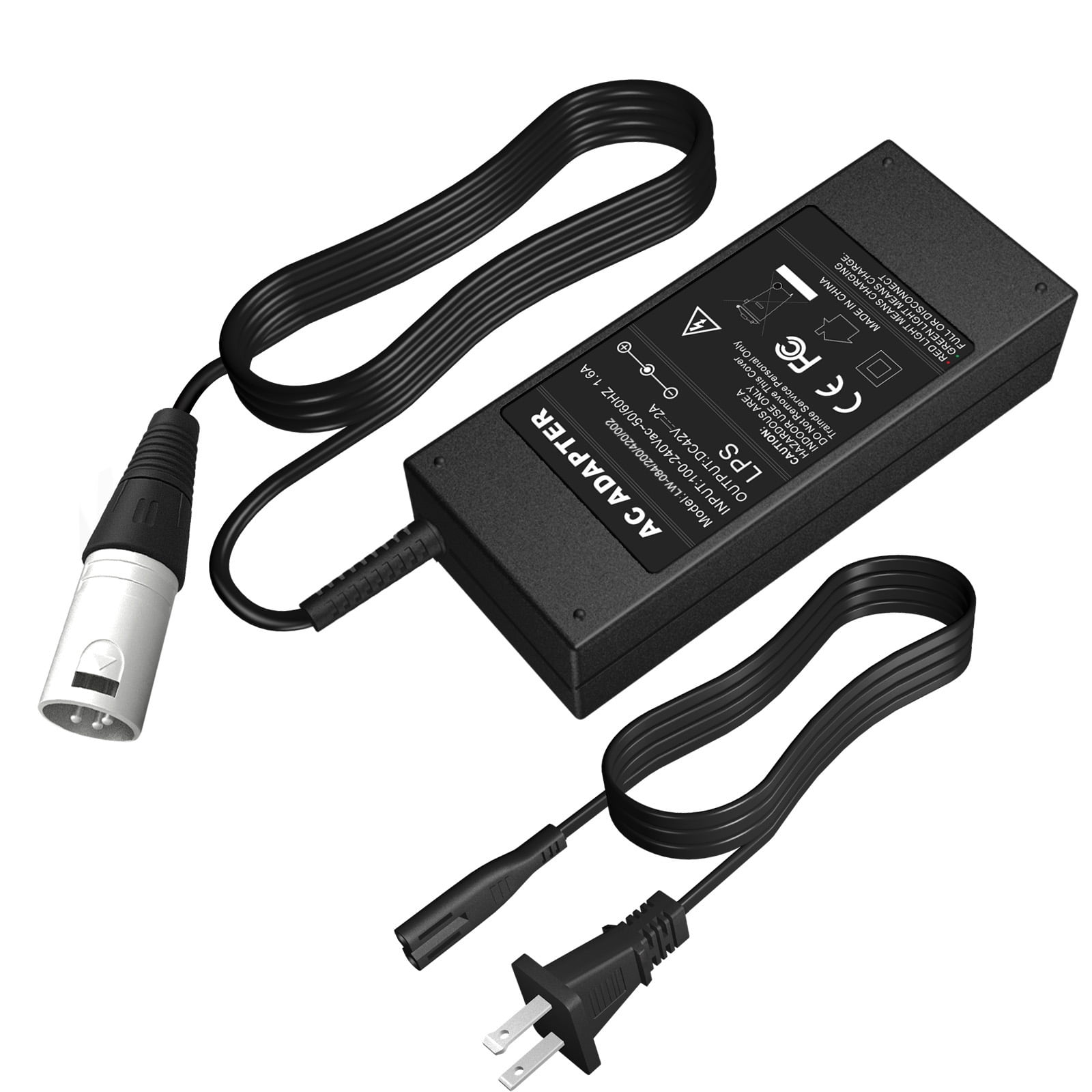 42v 5a XLR Lithium ion Battery Charger Electric Bike or Scooter li-ion Battery Charger 