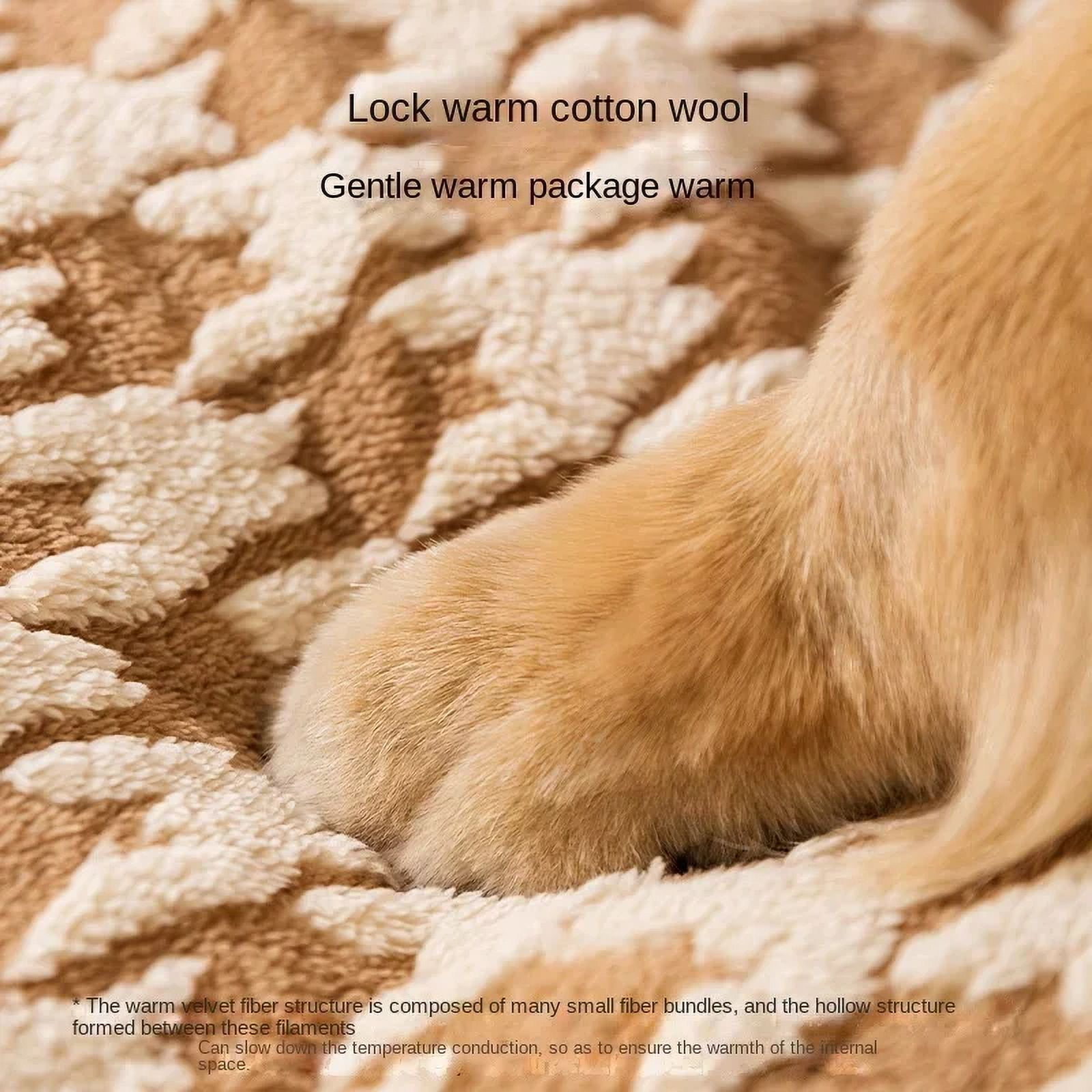 Autumn and Winter Dog Thousand Birds Check Large Dog Golden Retriever Big Deep Sleep Cat Kennel Pet Kennel