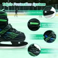 thumbnail image 4 of JZY Kids Ice Skates with Fun Wing Design,Adjustable&Comfort Fit for Boys&Girls Ages 3-12,Perfect for Indoor and Outdoor Skating, 4 of 7