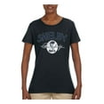 thumbnail image 2 of Wild Bobby Ford Shelby Retro Cobra Logo Women Graphic Tee, 2 of 6