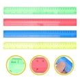 thumbnail image 4 of Shisuyan 8pcs Classroom Supplies Bulk Rulers Class Set for Students and Teachers, 4 of 8
