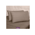 thumbnail image 4 of Sábanas Xtellar Matrimoniales Microfibra Estampado Color cafe Diseño de la tela Liso, 4 of 4