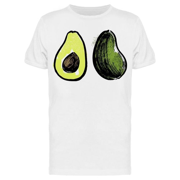 Colored Avocado, Sketch Tee Men's -Image by Shutterstock