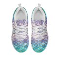thumbnail image 2 of Chririnla Mermaid Scales Trekking Outdoor Sneaker, Lace up Lightweight Mesh Running Shoes for Jogging and Gym, 2 of 11