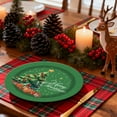 thumbnail image 2 of Tumao 60 Pcs 9 inch Christmas Plates Set Christmas Party Supplies and Decorations, Christmas Party Tableware Set for Family, Red/Green, 2 of 7