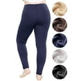 thumbnail image 3 of Stretch Is Comfort Women's Plush Minky Fleece Leggings | Adult Small- 5x, 3 of 7