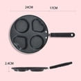 thumbnail image 3 of OULII 1 Pc Breakfast Skillet Pan Non Stick Round Holes Ergonomic Handle Design, 3 of 7