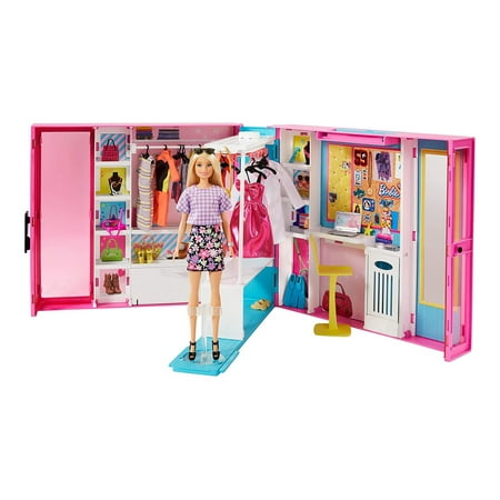 Barbie Fashionistas Dream Closet with Blonde Barbie Doll