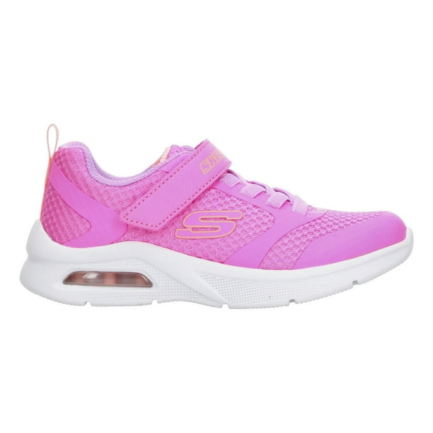 Tenis Skechers Niña Go Run Rosa Velcro Y Cintas Elásticas rosa 20 MX
