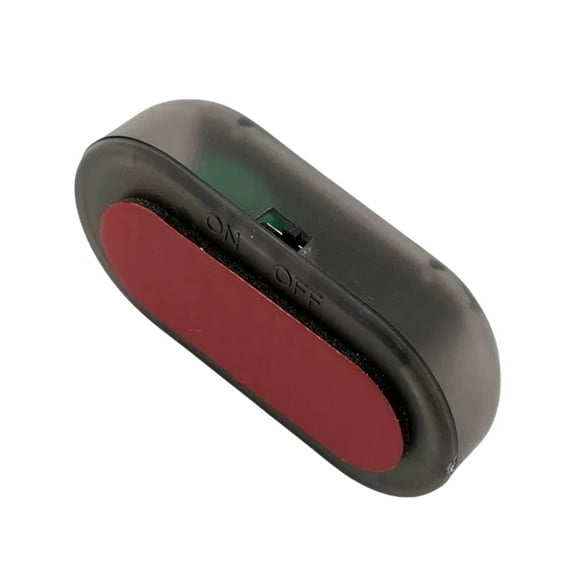 Car Solar-Powered Simulated Dummy Alarm - Anti-Theft LED Flashing Security Light with USB Charger Port, New Model, Brighter & Clearer (Blue)