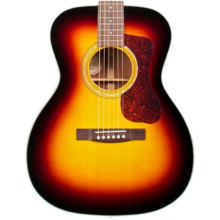 Guild OM-140 SB Acoustic Guitar with Guild Soft Foam Case, (Best Acoustic Guitar For $1000)