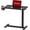 Black, variant on Small Standing Desk Pneumatic Height Adjustable Sit Stand Laptop Desk Overbed Table Computer Cart for Home Office Workstations (23.6" W x 13.8" D, White)