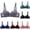 Black, variant on Women's Adjustable Ruffled Summer Bras for Women Thin Bra without Steel Ring