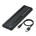 thumbnail image 1 of Wweixi Boîtier de SSD M2 5/10Gbps Installation Sans Outil Adaptateur de Protocole Double NVME M.2 vers USB PCIE 10Gbps A-C, 1 of 6