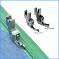 thumbnail image 3 of 2Pcs Narrow Guide Presser Foot Industrial Lockstitch Sewing Machine Feet Zipper Universal Presser Feet,CL1/32NS(0.1), 3 of 7