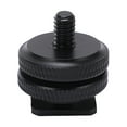 thumbnail image 4 of Flash Shoe Mount Adapter, Camera Cold Shoe Adapter Mount Rustproof  For Photography, 4 of 8