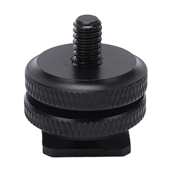 Adaptador de Zapatillas Frías Flash, Adaptador de Zapatos Fríos de Cámara, Montaje, Aleación de Aluminio Plano A Prueba de Óxido para disparar