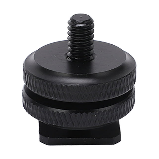 Adaptador de Zapatillas Frías Flash, Adaptador de Zapatos Fríos de Cámara, Montaje, Aleación de Aluminio Plano A Prueba de Óxido para disparar