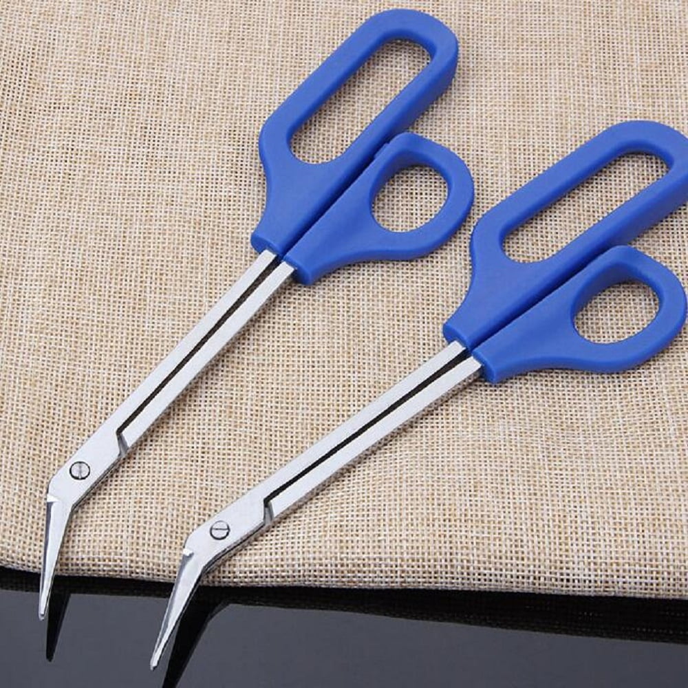 Foldable Long Handle Toenail Clippers Scissors, Easy Reach Pedicure  Auxiliary Tools, Extended Nail Clippers for Seniors,Overweight, Hip and  Waist