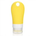 thumbnail image 1 of Juego de botellas de viaje de silicona portátil, loción, champú, ducha, contenedor de prensa vacío 02, 1 of 7