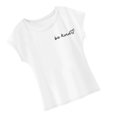 thumbnail image 4 of Camiseta de mujer con cuello redondo, camiseta básica femenina para caminar, acampar, oficina, playa XL, 4 of 8