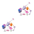 thumbnail image 4 of Vogacara Juego de 6/9 Uds. De juguetes de simulación para niños, herramientas de artificiales, fregona para el hogar, cepillo, cubo de 9 piezas 2piezas, 4 of 6