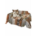 thumbnail image 2 of Floral Patchwork Couch Cover for Dogs, Vintage Country Geometric Flower Washable Sofa Covers Slipcover for Pets Dogs Futon Cover, Couch Recliner Covers, Oversized Chair Slipcover 71"x91", 2 of 9