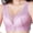 B, variant on Underwea Nylon,Spandex B r without steel ring Women's Non Non Marking Back Lifting Breasts Gathered Underwear Soft Skin Friendly Front Buckle Bra 4