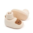 thumbnail image 6 of HUANBAI Breathable Soft Sole First For Infants Flexible Lightweight Non Slip Baby Shoes For Crawling And Early Walking Stages 3-5 Months, 6 of 6