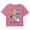 Light Pink, variant on Girl's Pokemon All About Eeveelutions Graphic Cropped T-Shirt Light Pink Medium