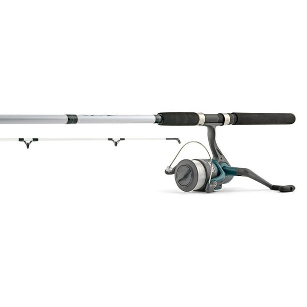 Hurricane SH122S/170G Seahawk Spinning Fishing Rod, 12 ft, Gray, 2Pieces