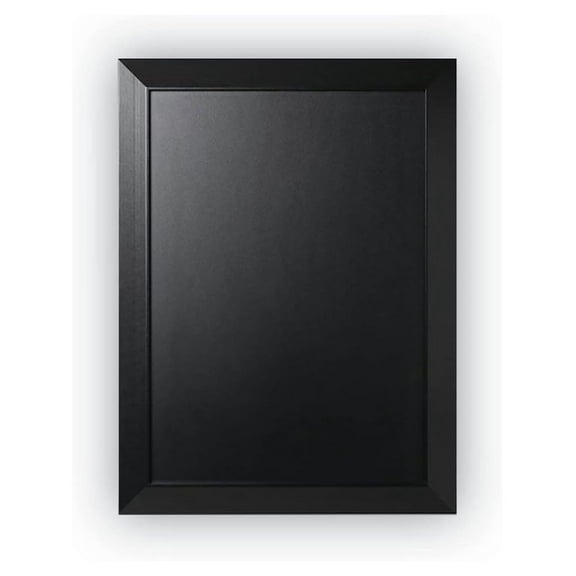 MasterVision PM07151620 Kamashi Chalk Board, 36 x 24, Black Frame