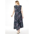thumbnail image 2 of Woman Within Plus Size Petite Pintucked Sleeveless Dress, 2 of 6