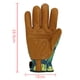 thumbnail image 2 of 1 par de guantes de jardinería para mujer, cuero de vaca, adecuados para trabajar en el jardín, transpirables y cómodos Adepaton CPB-US-DYP729, 2 of 5