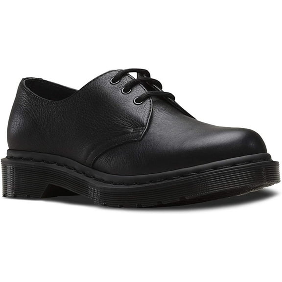 Womens Dr Martens 1461 Mono Virginia Fashion Smooth Leather Black Shoes