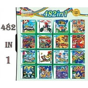 Compatible 482 Games in 1 Ds Games Pack Card Compilations, NDS Game Super Combo Multicart for DS NDS NDSL NDSi 3DS XL New