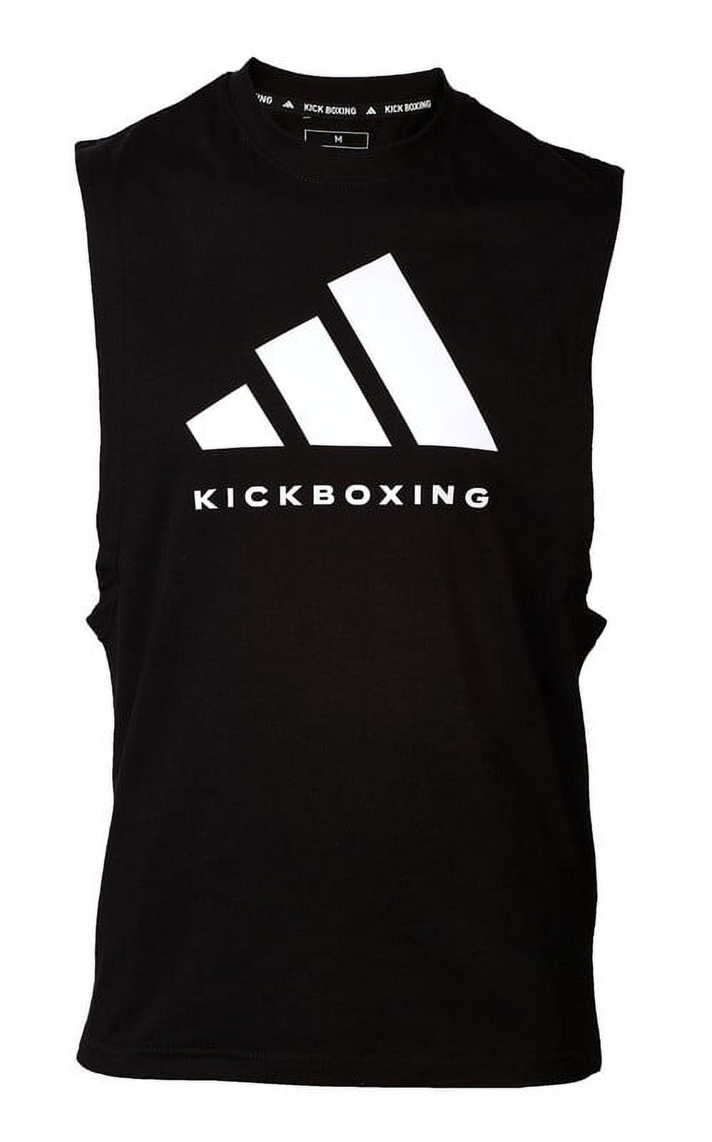 Adidas Kickboxing Tank Top, Active Workout - 100% Cotton Sleeveless Athletic Tank Men Women