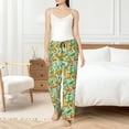thumbnail image 4 of Balery Tangerine Pantalones de pijama para mujer, pijamas ultraligeros, pantalones de estar por casa-X-Large, 4 of 6
