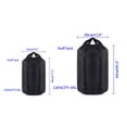 thumbnail image 6 of GOGHOST Compression Stuff Sack for Sleeping Bag Accessories,210T Tear Resistant Polyester,Black,20L, 6 of 7
