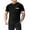 Black, variant on Lmnyox Mens Athletic T Shirts Breathable Short Sleeve Pocket Tee Summer Crew Neck Basic Training Sport Shirt