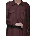 thumbnail image 3 of Atasi Pathani Kurta Pajama For Men Rayon Casual Kurta Pyjama Set, 3 of 5