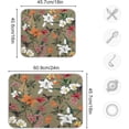 thumbnail image 3 of Coolnut Beautiful Vintage Flower Dish Drying Mat Microfiber Drying Pad for Kitchen Counter Absorbent Mat Drying Pad Sink Mat 16 x 18 Inch Home Decor, 3 of 7