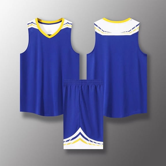 Maqroz Boys Basketball Jersey Sleeveless Tank Tops and Mesh Shorts Sets Solid Color Quick Dry Activewear for Sports 4-14 Years