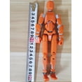 thumbnail image 5 of 20cm White + 3 Opponent Figures + 6 Weapons Multi-Jointed Super Movable Doll Model 3d Printed Toy Figure_Gift Of G, 5 of 5