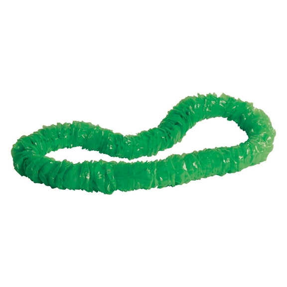 Beistle Green Soft-Twist Poly Leis (50 Leis/Case)