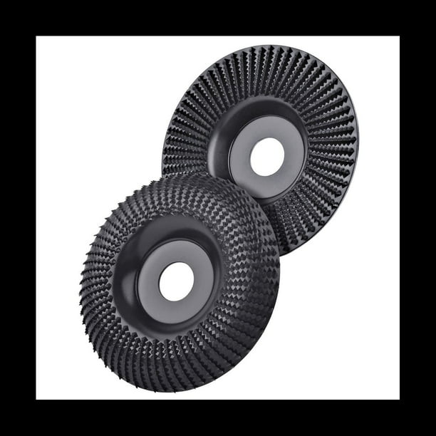 Juego de 2 Discos Abrasivos para Madera para Amoladoras Angulares de 125 Mm, Discos Abrasivos para Madera para Amoladoras Angulares